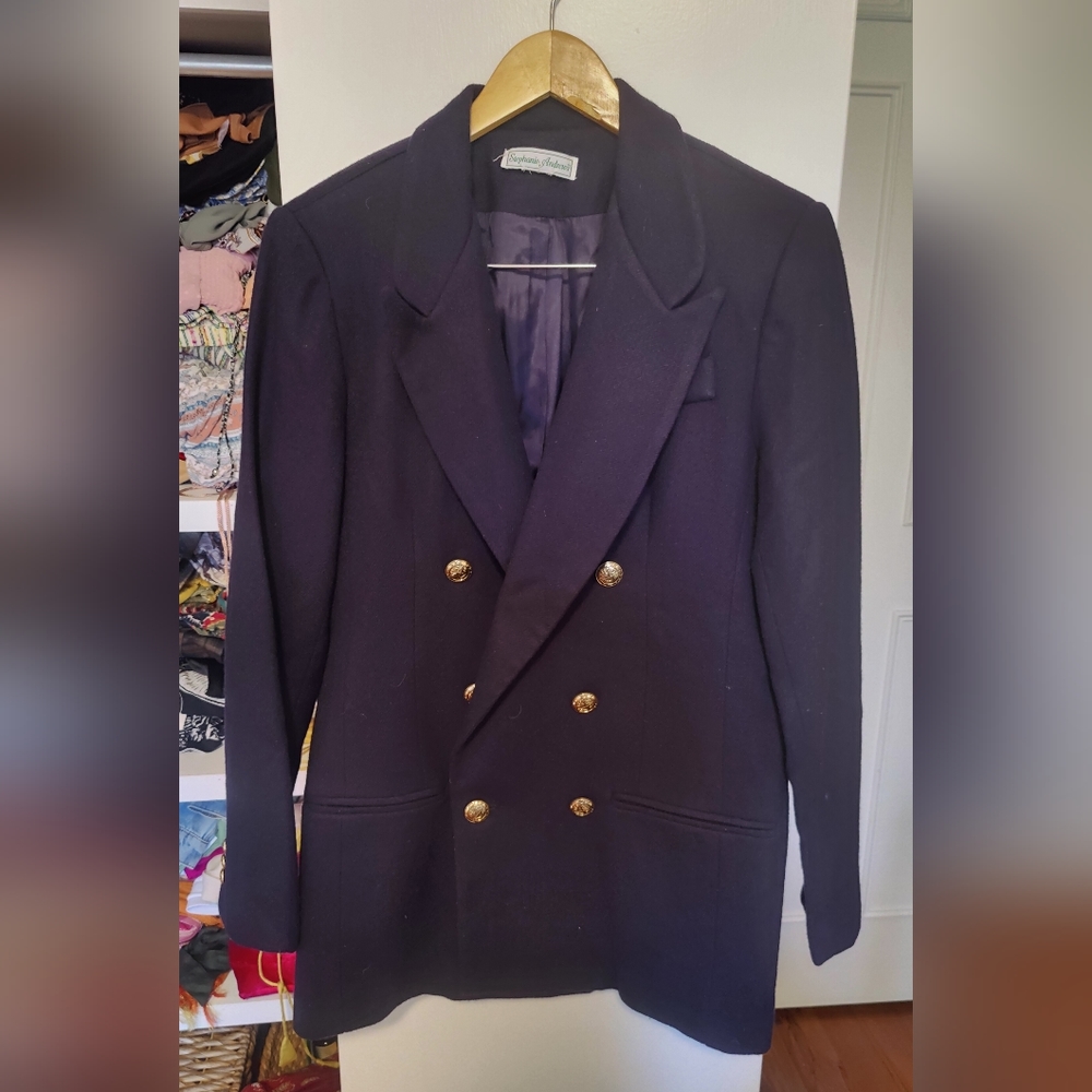 100% WOOL - Double breasted coat